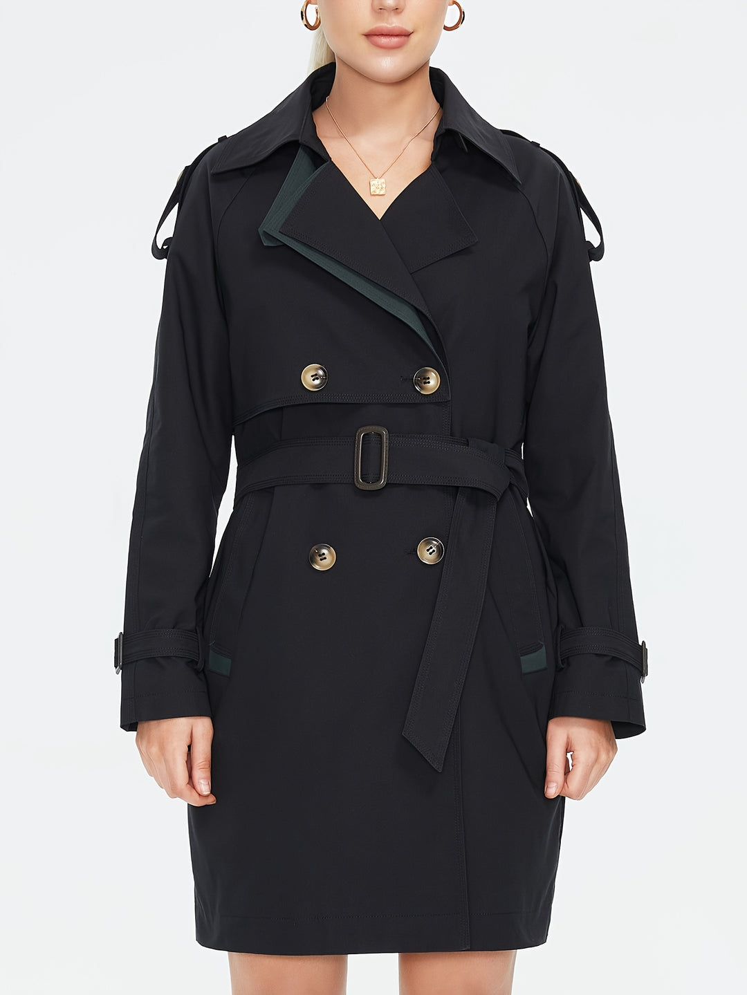Timeless Elegant Raincoat for Daily Use - VogeLuxe