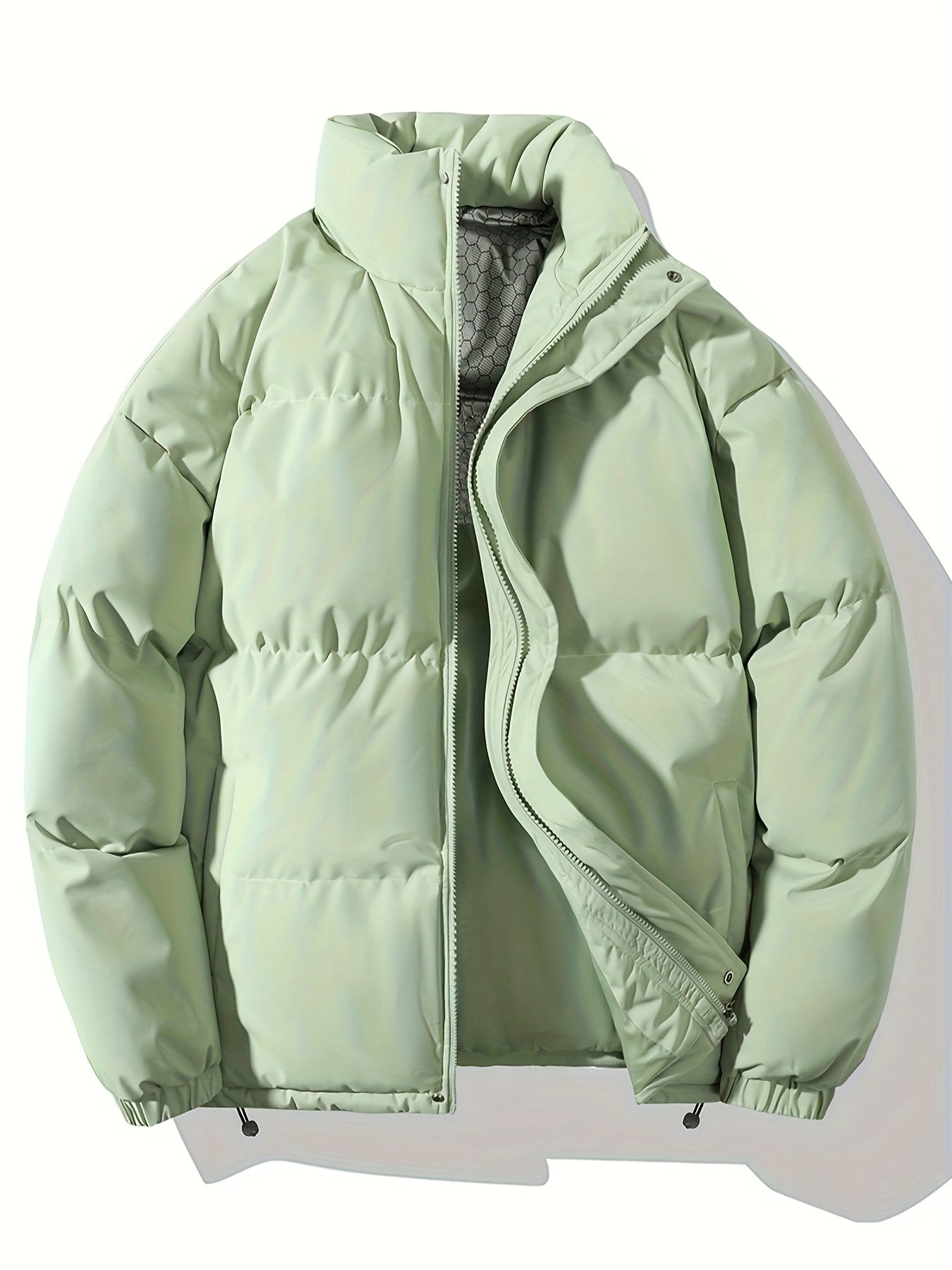 Cozy Waterproof Mens Winter Coat with Pockets - VogeLuxe