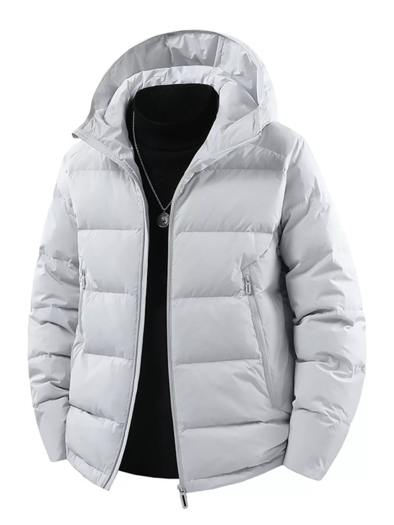 Warm Thick Men's Puffer Parka Jacket