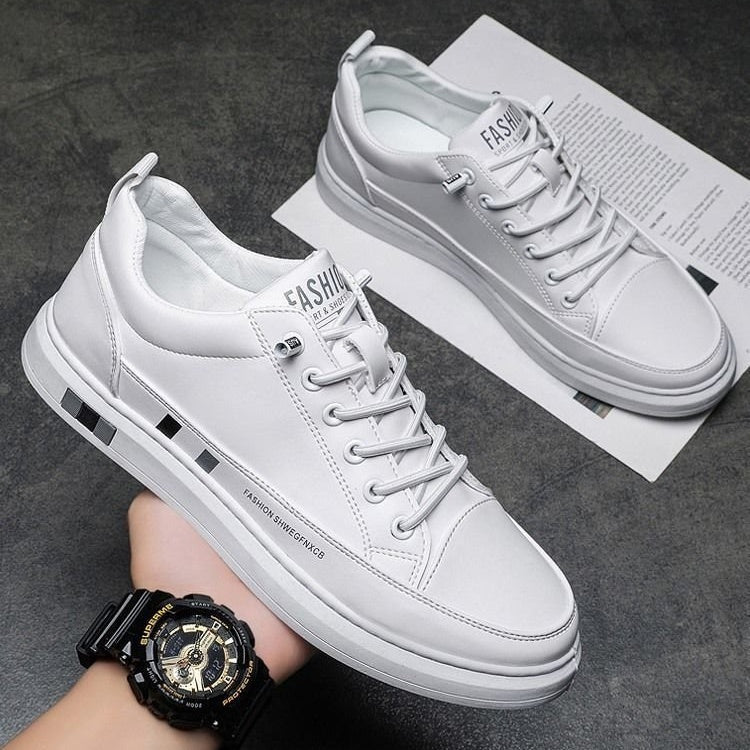 Authentic Leather Mens Comfort Shoes