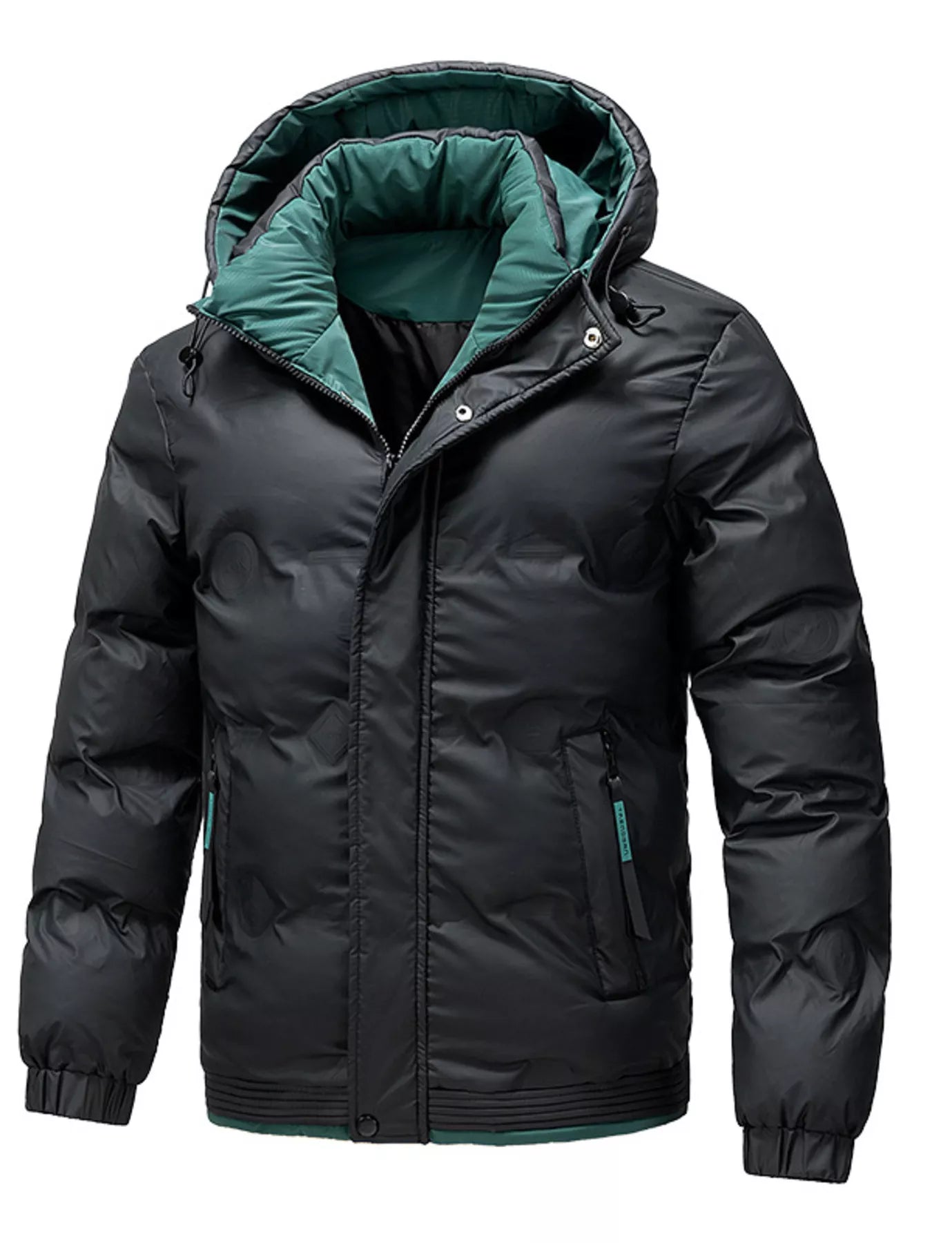 Large Size Waterproof Puffer Coat - BritishElegance