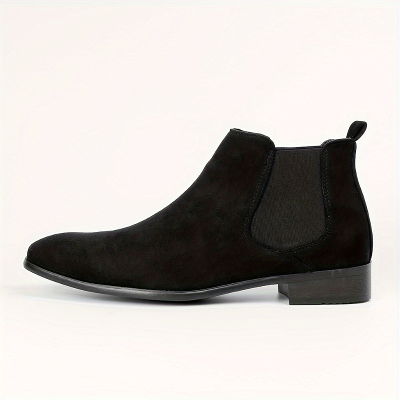 VogeLuxe | Men’s Suede Look Formal Chelsea Boots