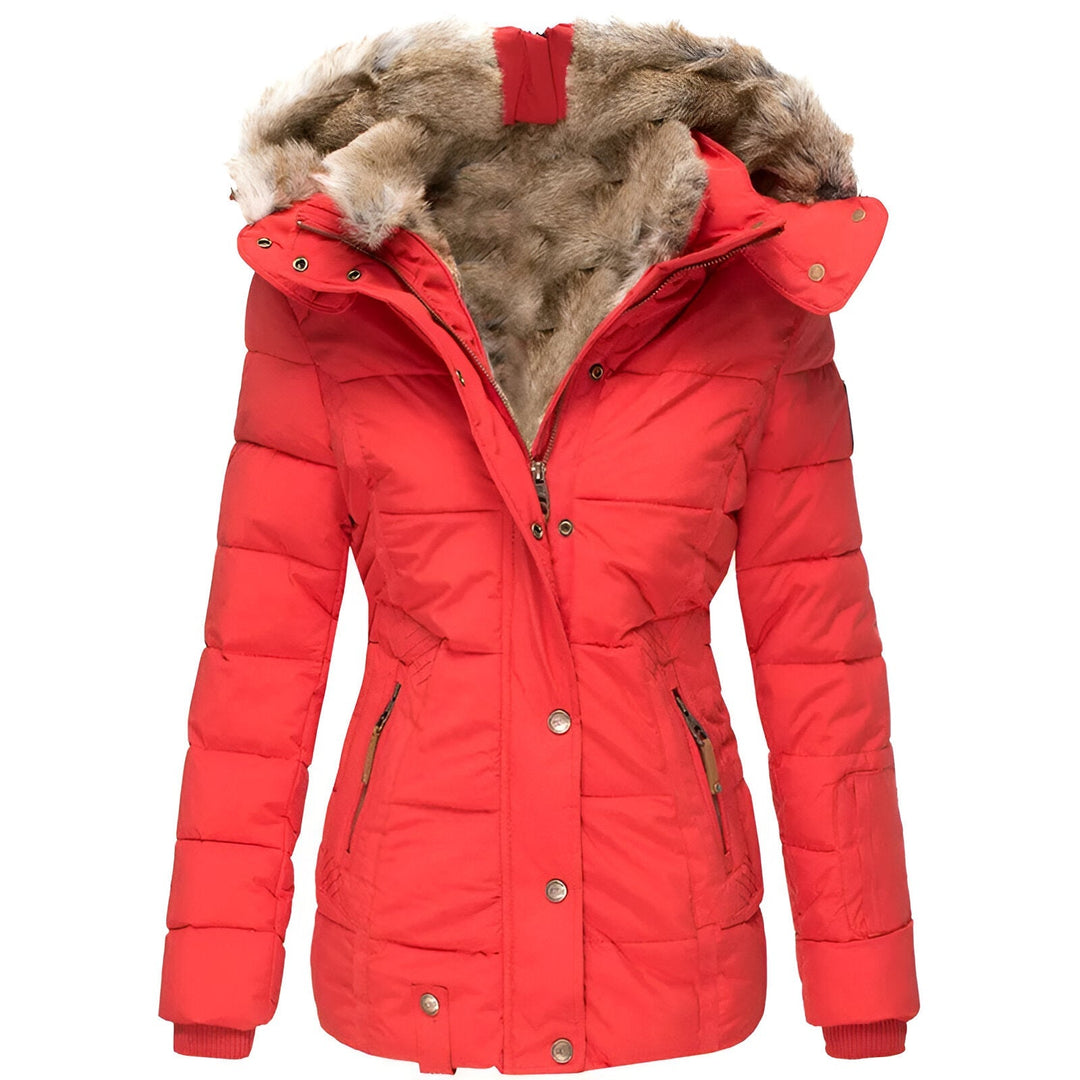 Women's Slim Fit Hooded Puffer Coat