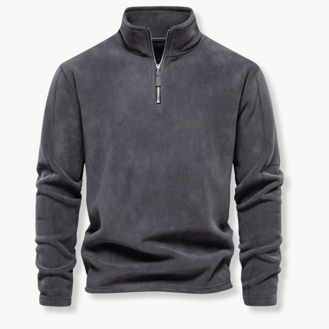 Men's Classic Crew Neck Long Sleeve Sweater - VogeLuxe