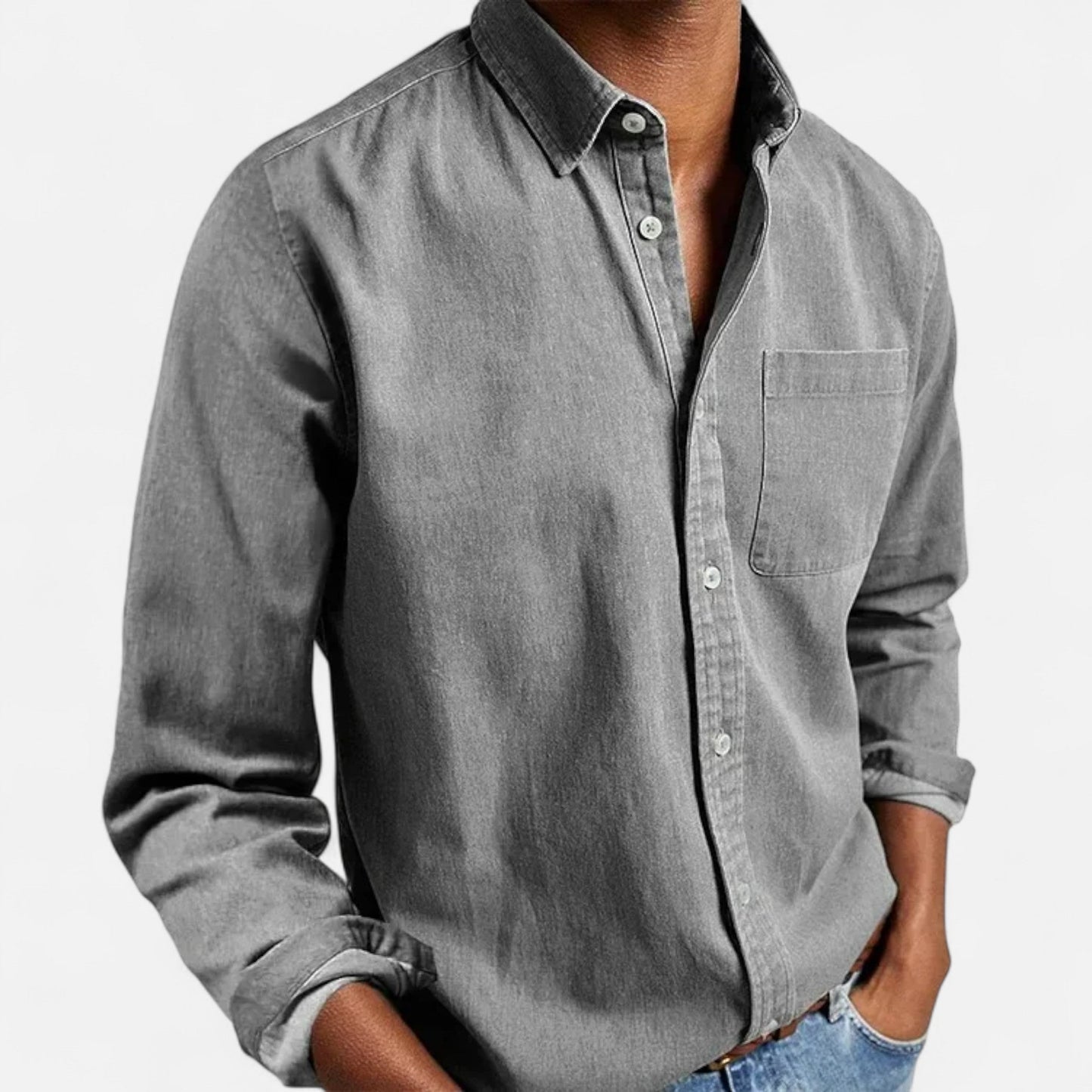 Classic Fit Men's Formal Dress Shirt