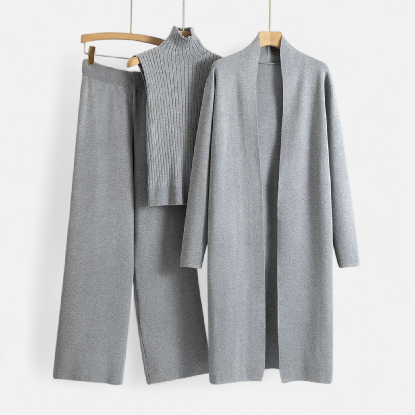 Cozy Women's 3-Piece Sweater Set