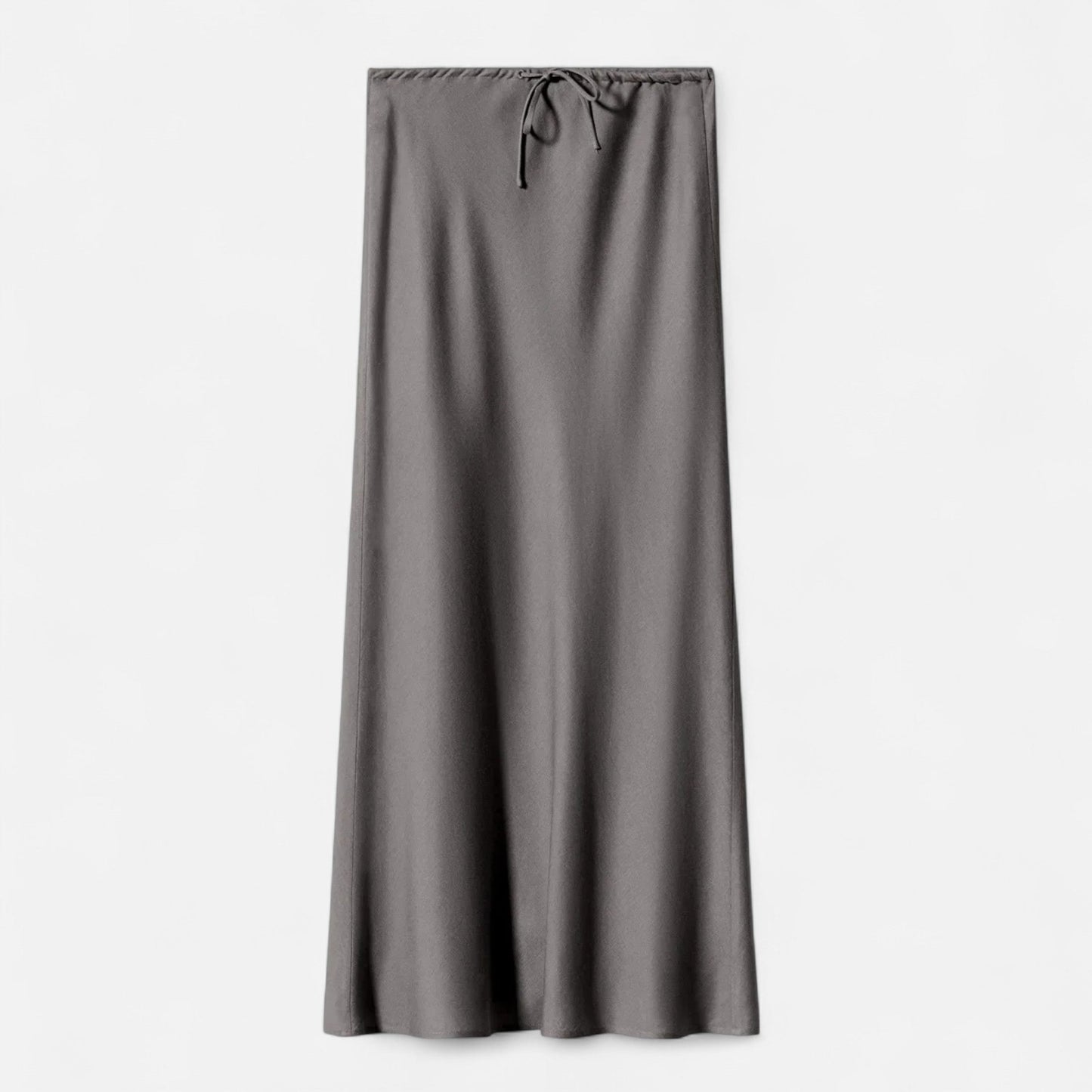 VogeLuxe | Ladies Luxury High Waist Satin Skirt