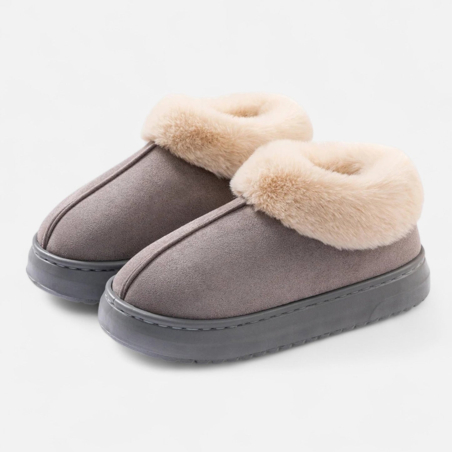 Plush Faux Fur Cozy Women's Slippers