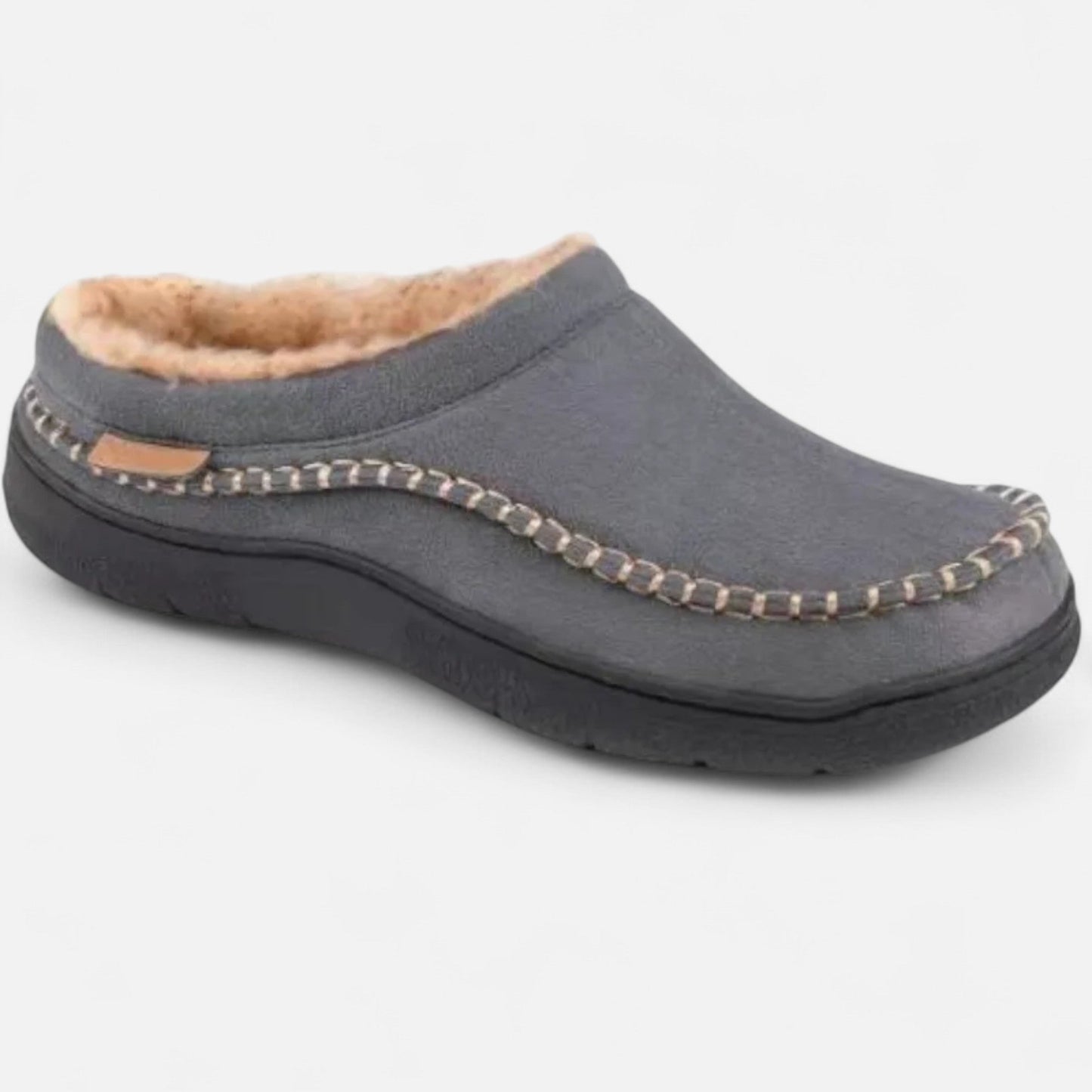 Comfortable Men's Orthotic Fleece Slippers