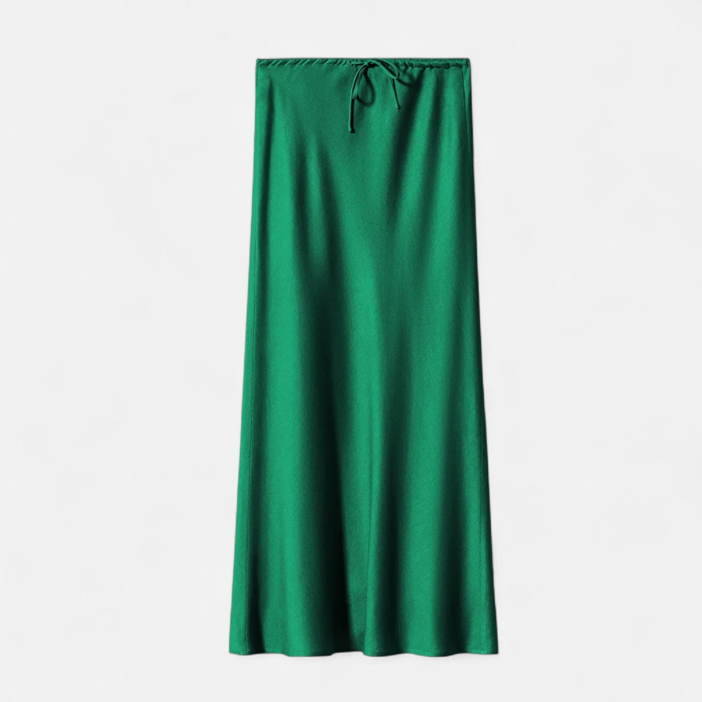 VogeLuxe | Ladies Luxury High Waist Satin Skirt