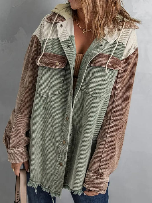 Classic Corduroy Winter Jacket - VogeLuxe