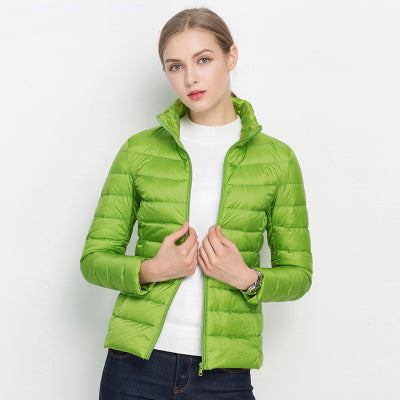 Ultra Light Down Filled Waterproof Parka Coat