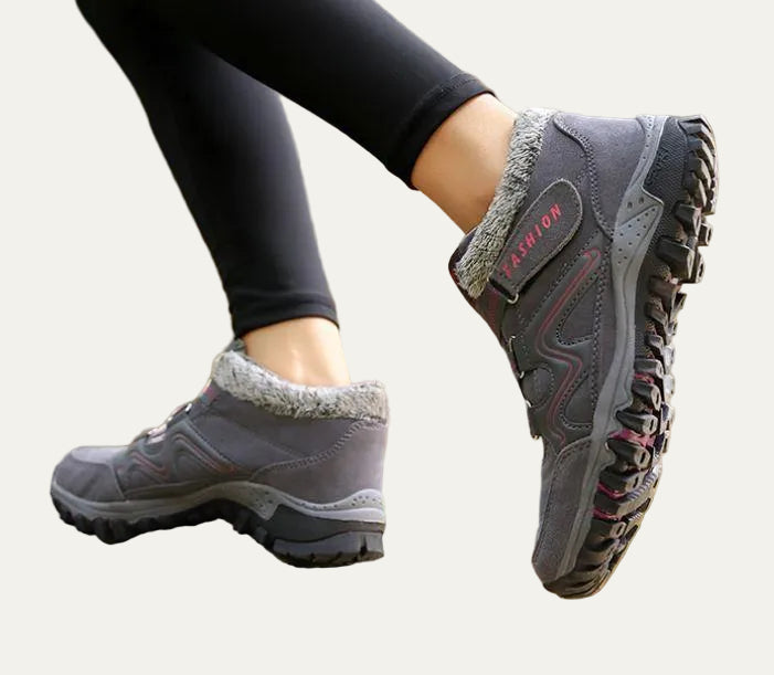 VogeLuxe | Women’s Insulated Winter Boots with Fleece Collar