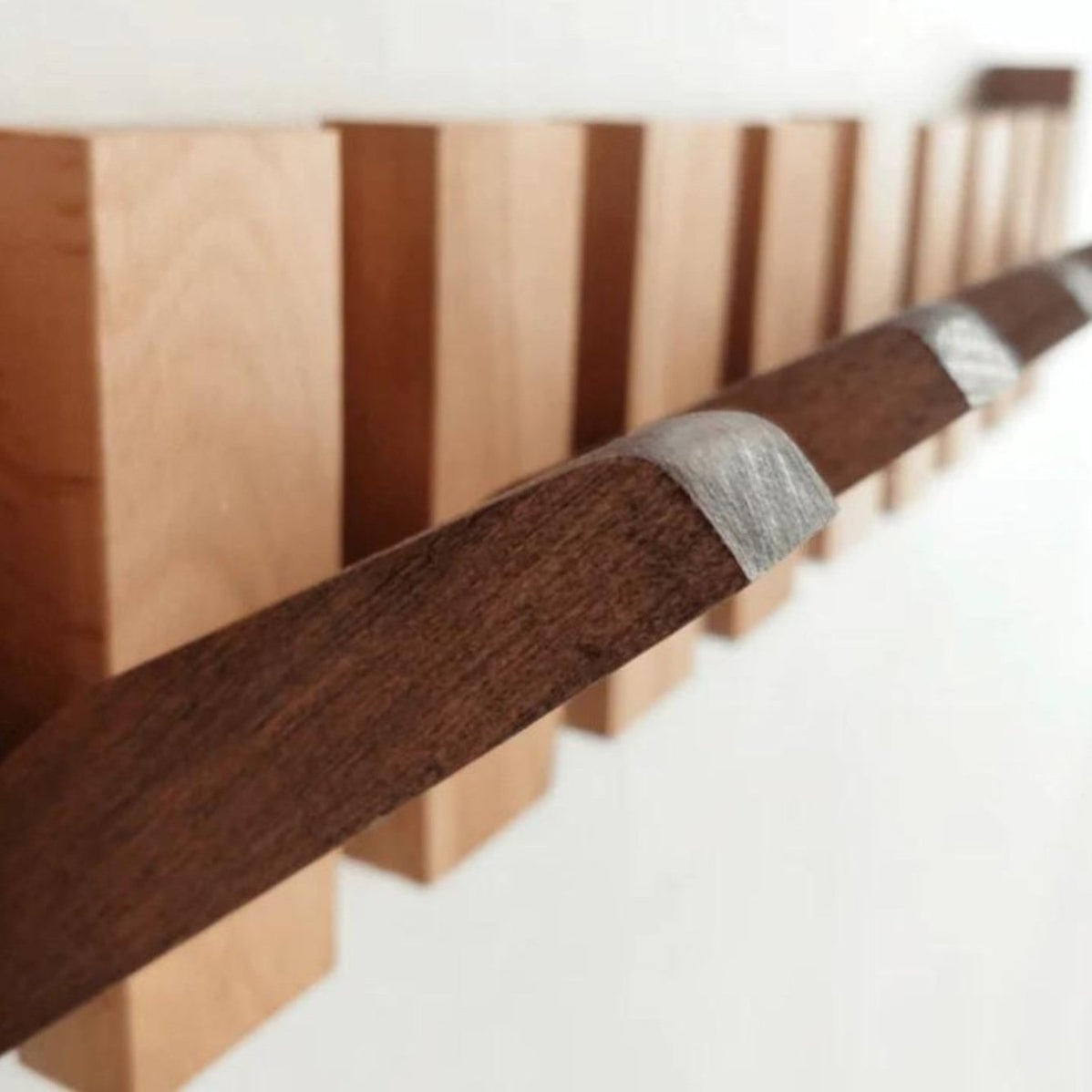 Stylish Wall Mount Coat Rack With Hooks