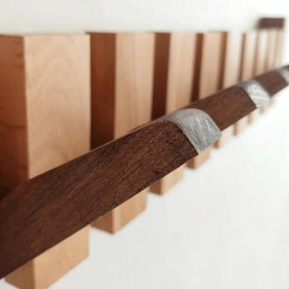 Stylish Wall Mount Coat Rack With Hooks