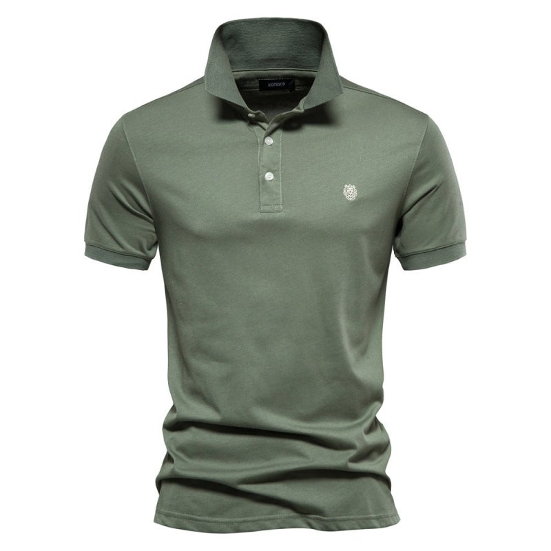Breathable Classic Men's Golf Polo Shirt