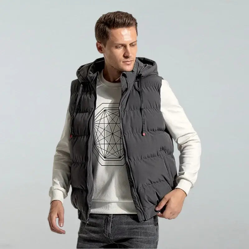 Waterproof Insulated Hiking Vest Jacket - VogeLuxe