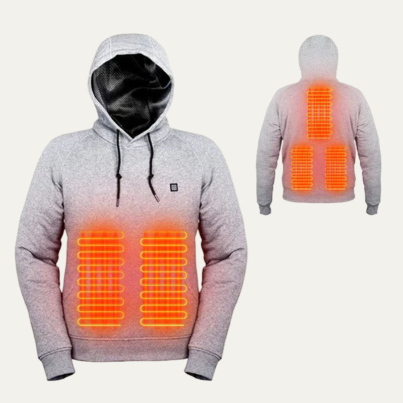 VogeLuxe | Unisex Heated Hoodie with Warming Panels
