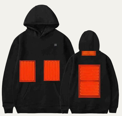 VogeLuxe | Unisex Heated Hoodie with Warming Panels