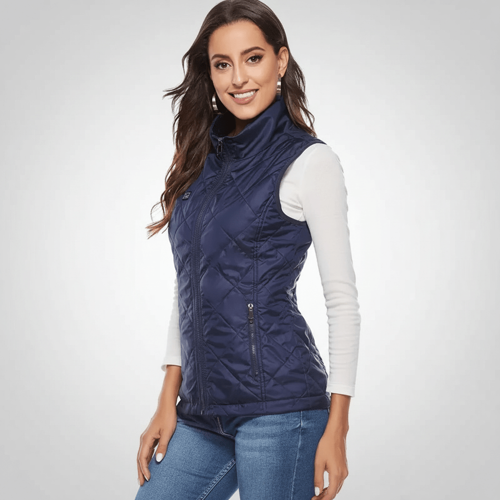 Warm Electric Vest for Women Waterproof Insulated Jacket