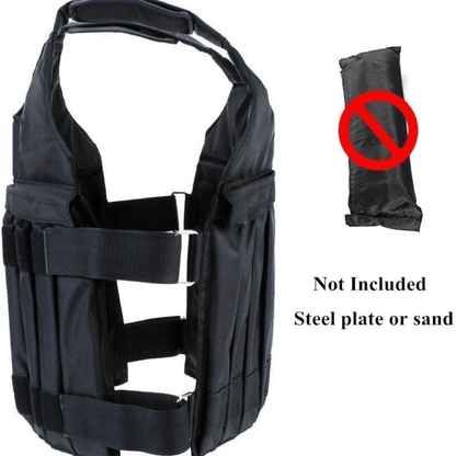 VogeLuxe | Men’s Adjustable Heavy Duty Weighted Training Vest