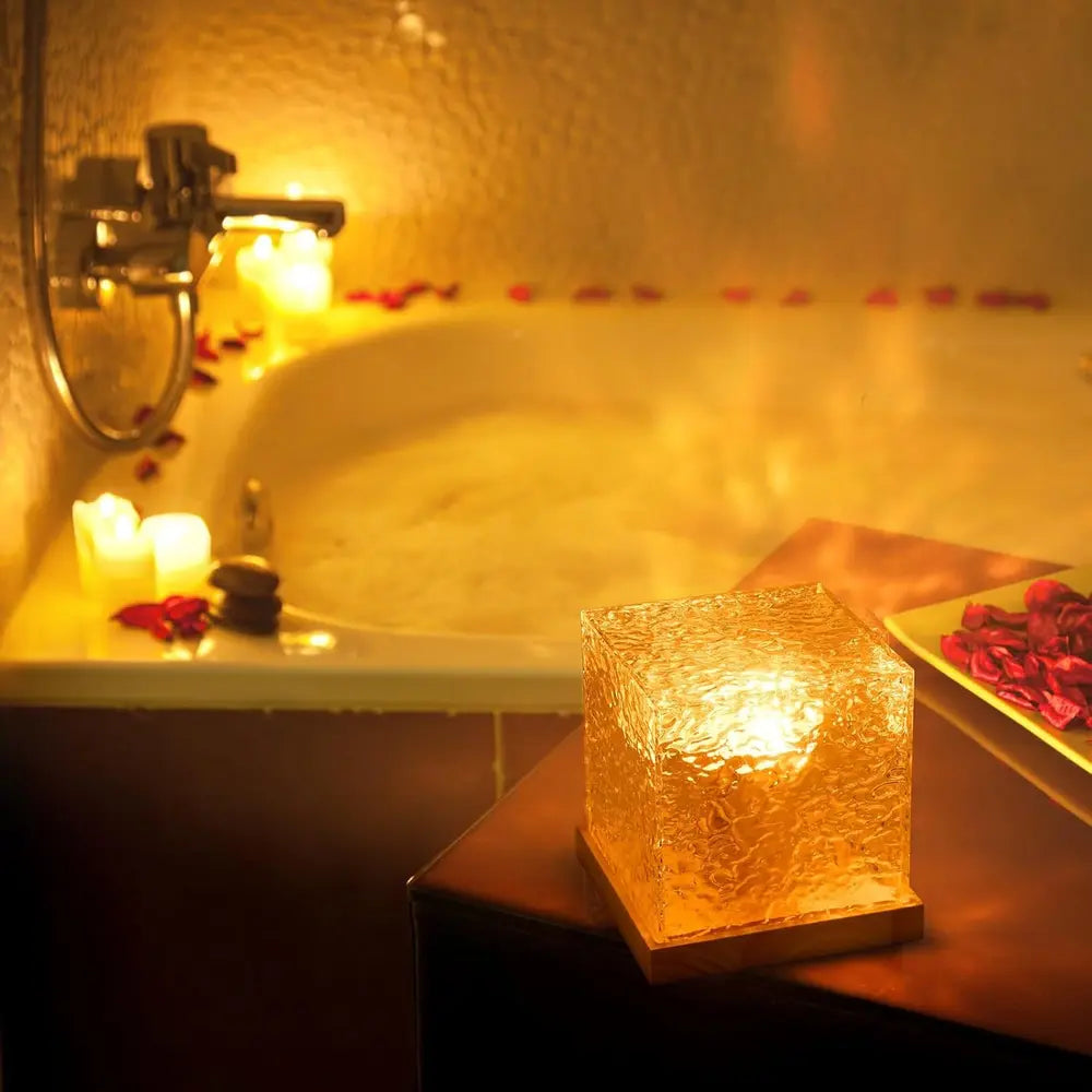 Colorful LED Mood Lamp Cube - VogeLuxe