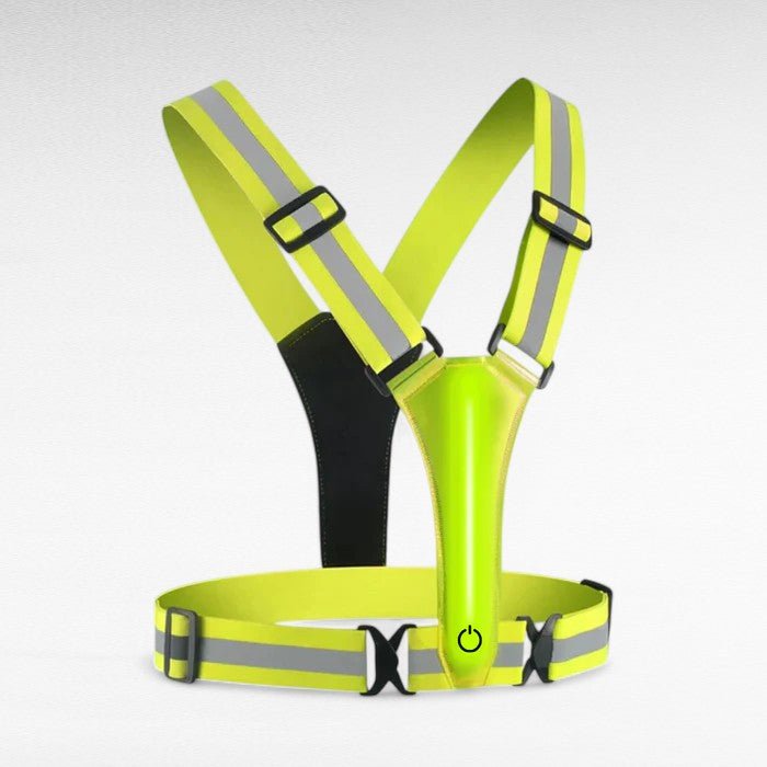 VogeLuxe | Unisex Reflective LED Running Safety Vest Harness