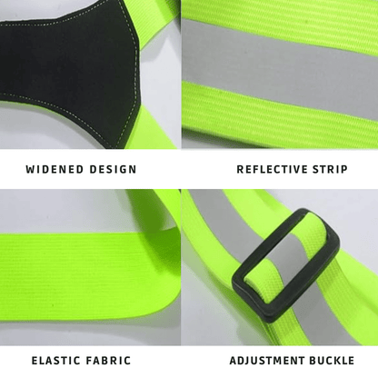 VogeLuxe | Unisex Reflective LED Running Safety Vest Harness