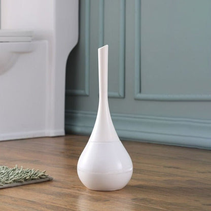 Compact Bathroom Toilet Brush Holder Set