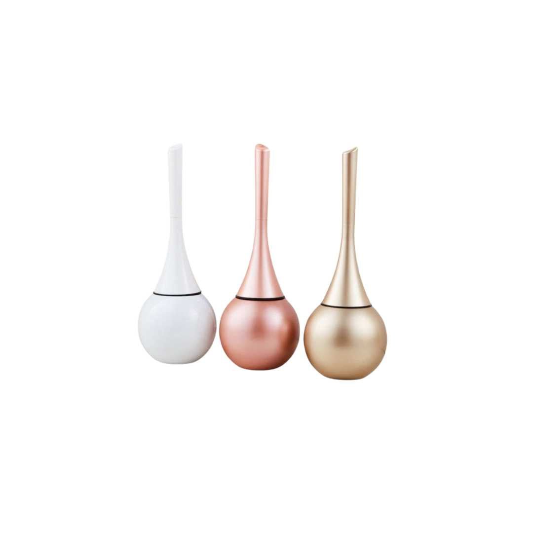 Compact Bathroom Toilet Brush Holder Set - VogeLuxe