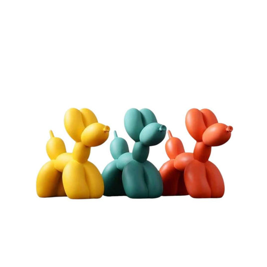 Colorful Dog Figurine | Fun Decorative Home Ornament - VogeLuxe