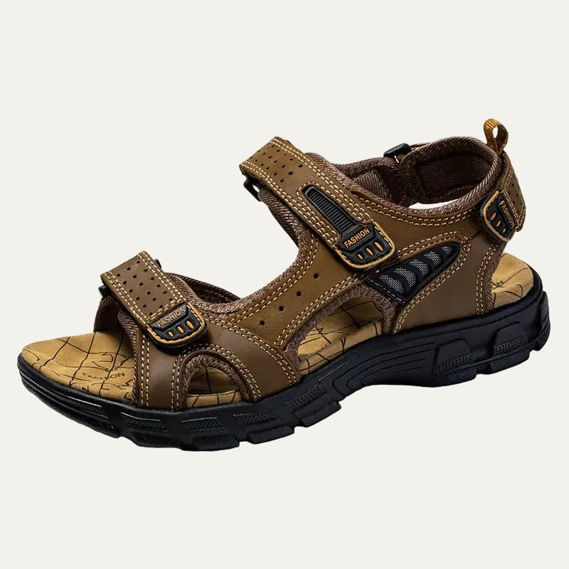 VogeLuxe | Men’s Open Toe Adjustable Strap Outdoor Sandal