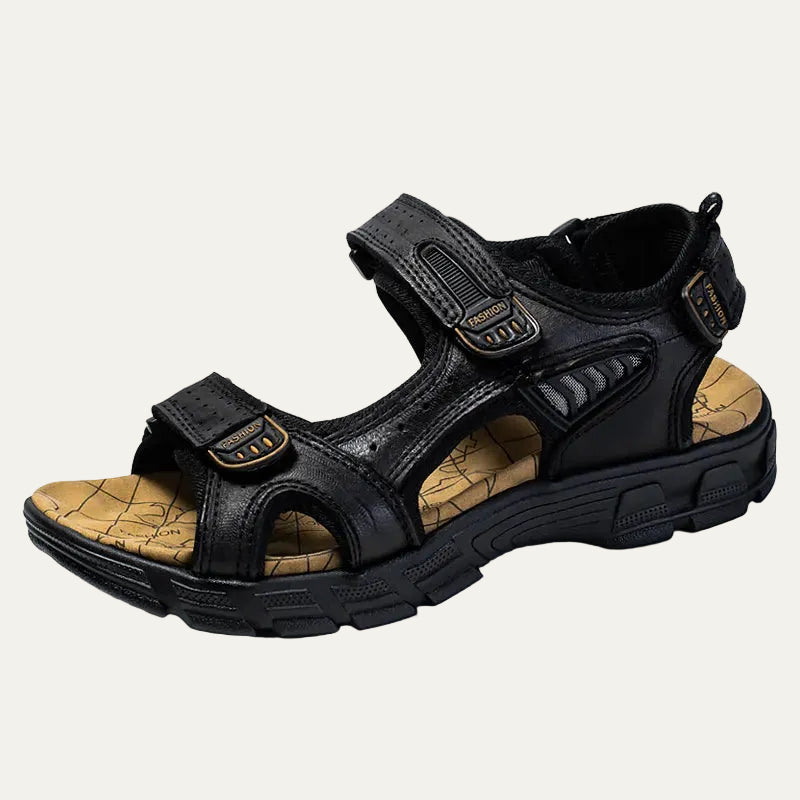 VogeLuxe | Men’s Open Toe Adjustable Strap Outdoor Sandal