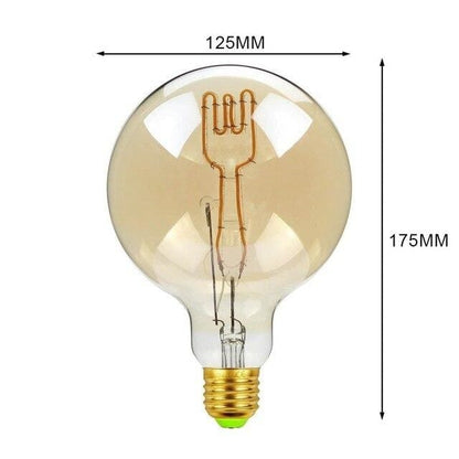 Big Vintage LED Globe Pendant Light