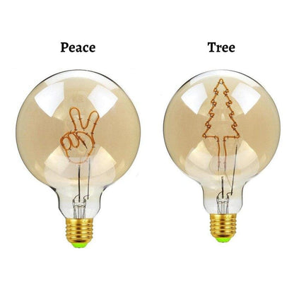 Big Vintage LED Globe Pendant Light