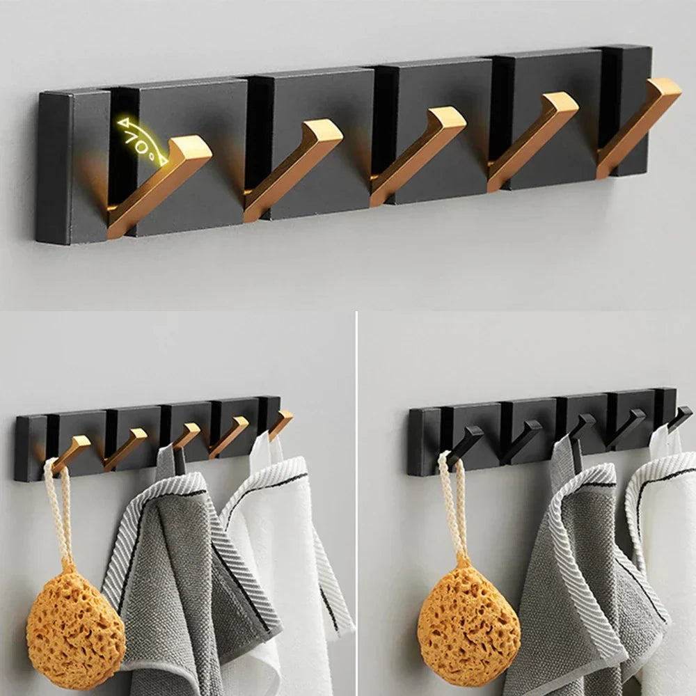 Space Saving Foldable Coat Rack