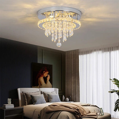 Sparkling Glass Table Lamp