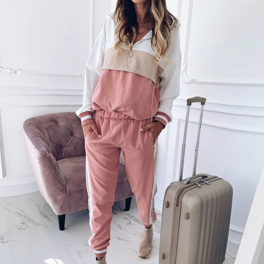 Comfy Women's Hoodie and Pants Casual Tracksuit Set