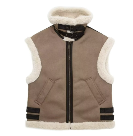 Chic Faux Fur Vest for Women - VogeLuxe