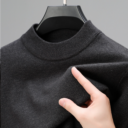 Classic Mens Plain Cashmere Sweater