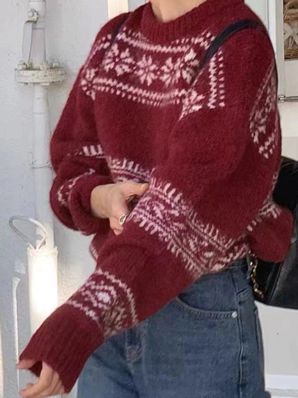 Nell | Women's Casual Knit Sweater - VogeLuxe