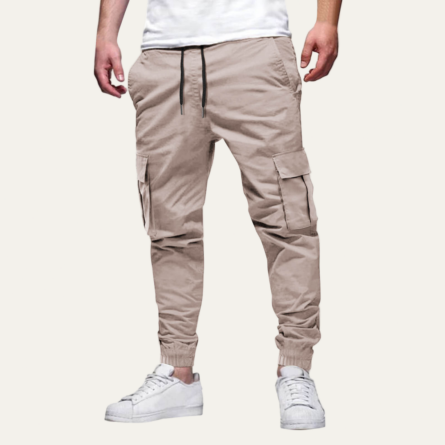 VogeLuxe | Men’s Tapered Cargo Jogger Pants
