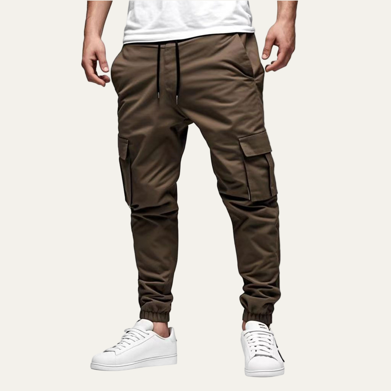 VogeLuxe | Men’s Tapered Cargo Jogger Pants