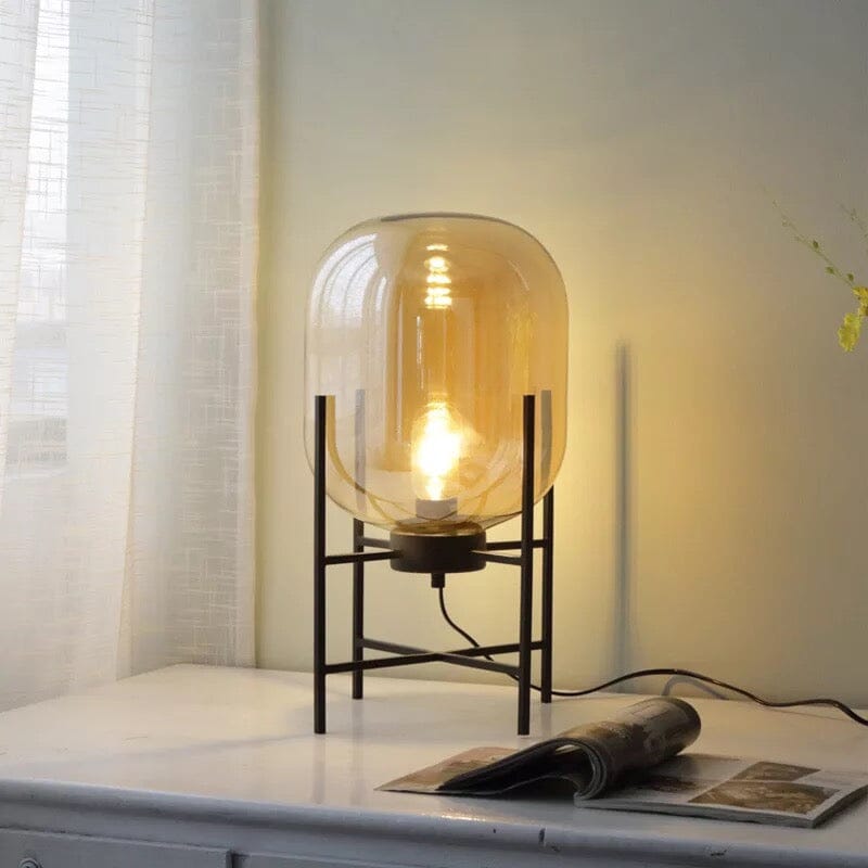 Beautiful Glass Table Lamp