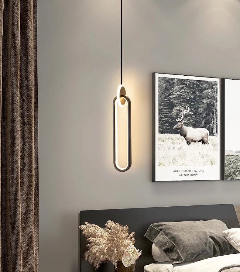 Rustic Wooden Table Lamp