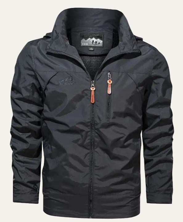 VogeLuxe | Men’s Tactical Hooded Outdoor Windbreaker Jacket