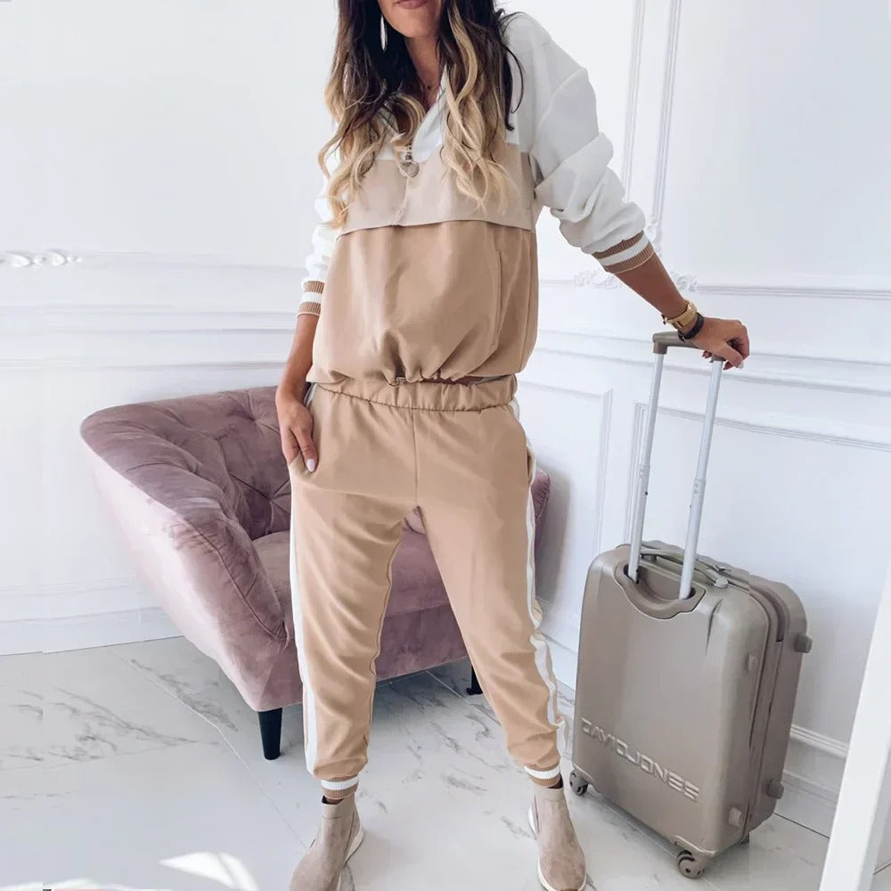 Comfy Women's Hoodie and Pants Casual Tracksuit Set