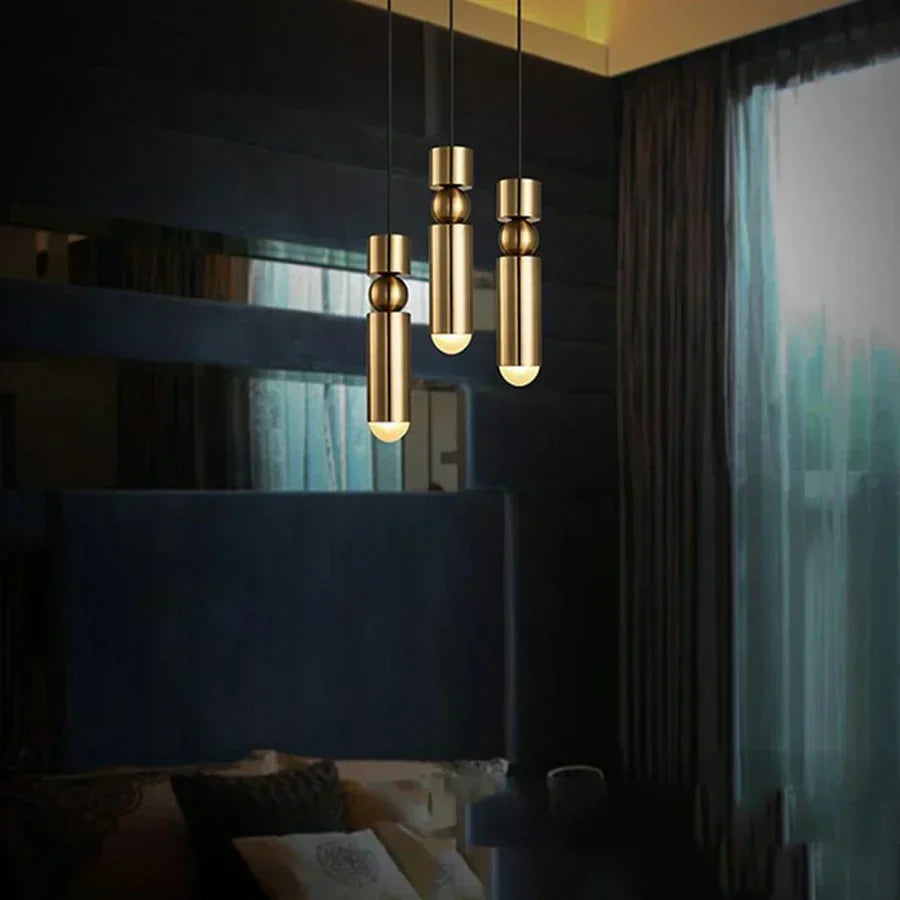 Golden String Lights