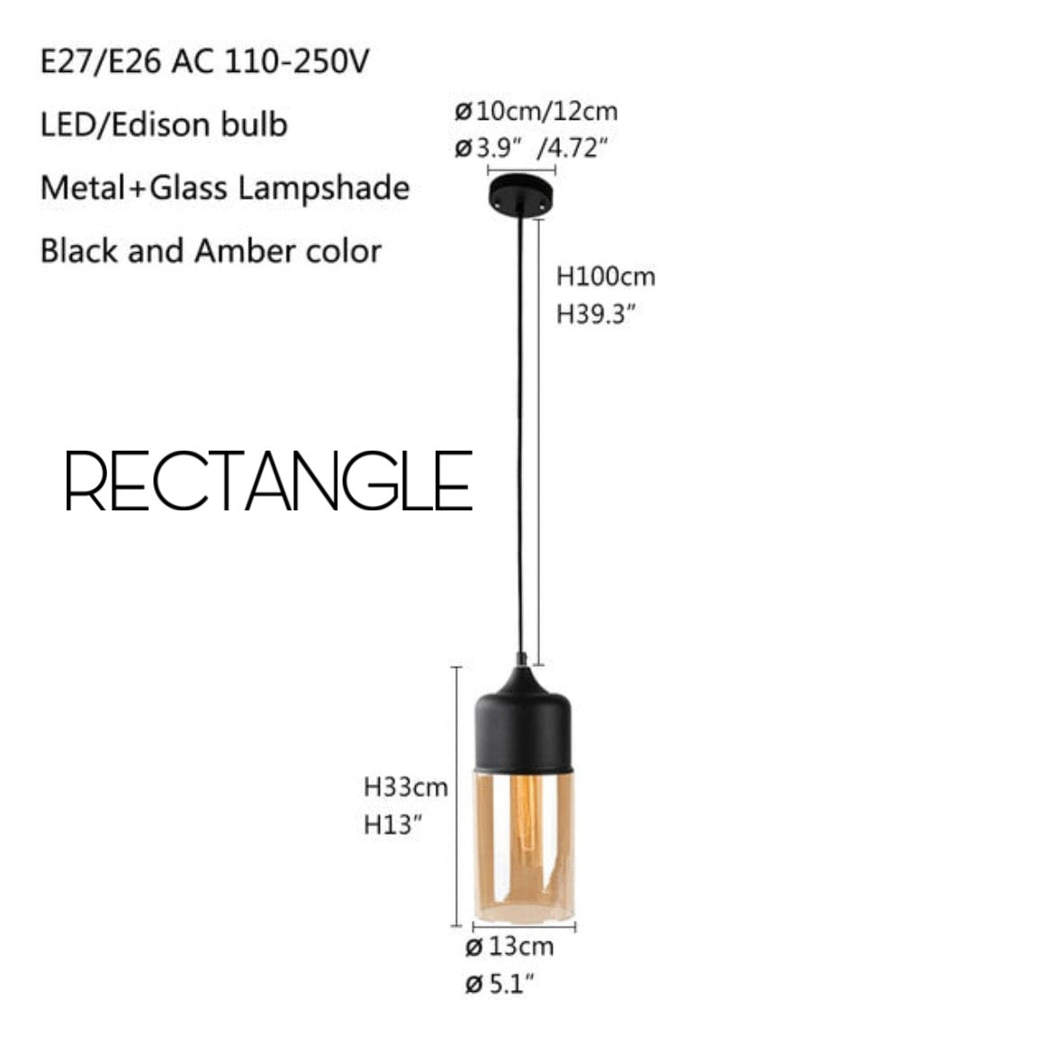 Retro Style Pendant Lighting