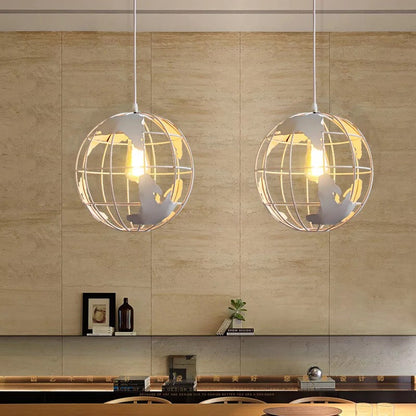 Unique Glass Hanging Lamp